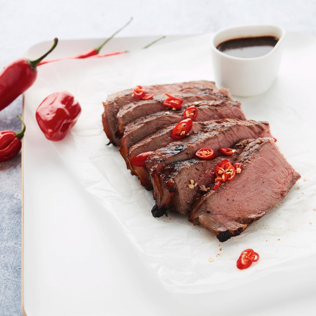 Chilli côte à l'os on the BBQ