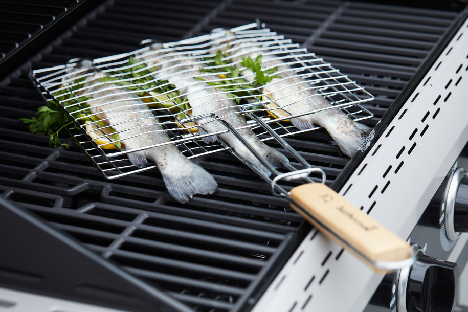 Fish grill for 3 fish FSC®