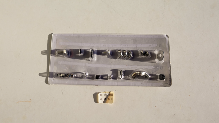 Montage materiaal 50cm Arena Black 2012