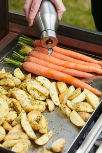 Plancha uit rvs voor Pedro