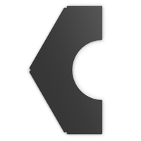 Kookplaat voor Nestor (één helft)