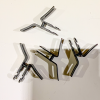 4 bevestigingshaken voor zijtafel Kamal