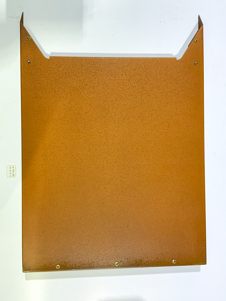 Tussenwand voor Nestor Island Corten