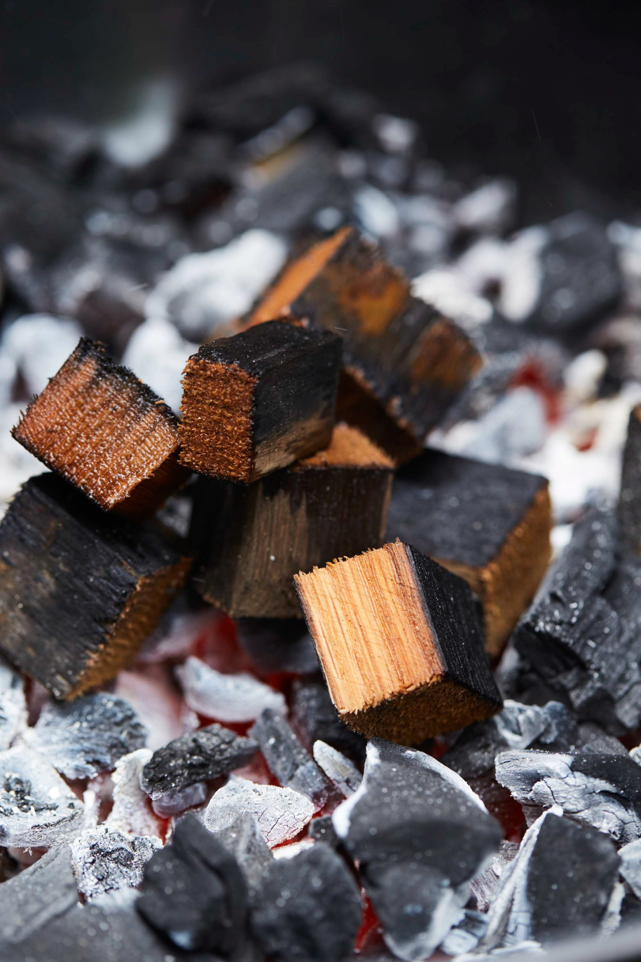 Hout chunks eik whiskey
