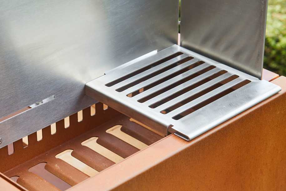 Stainless steel Ember grill for Pedro