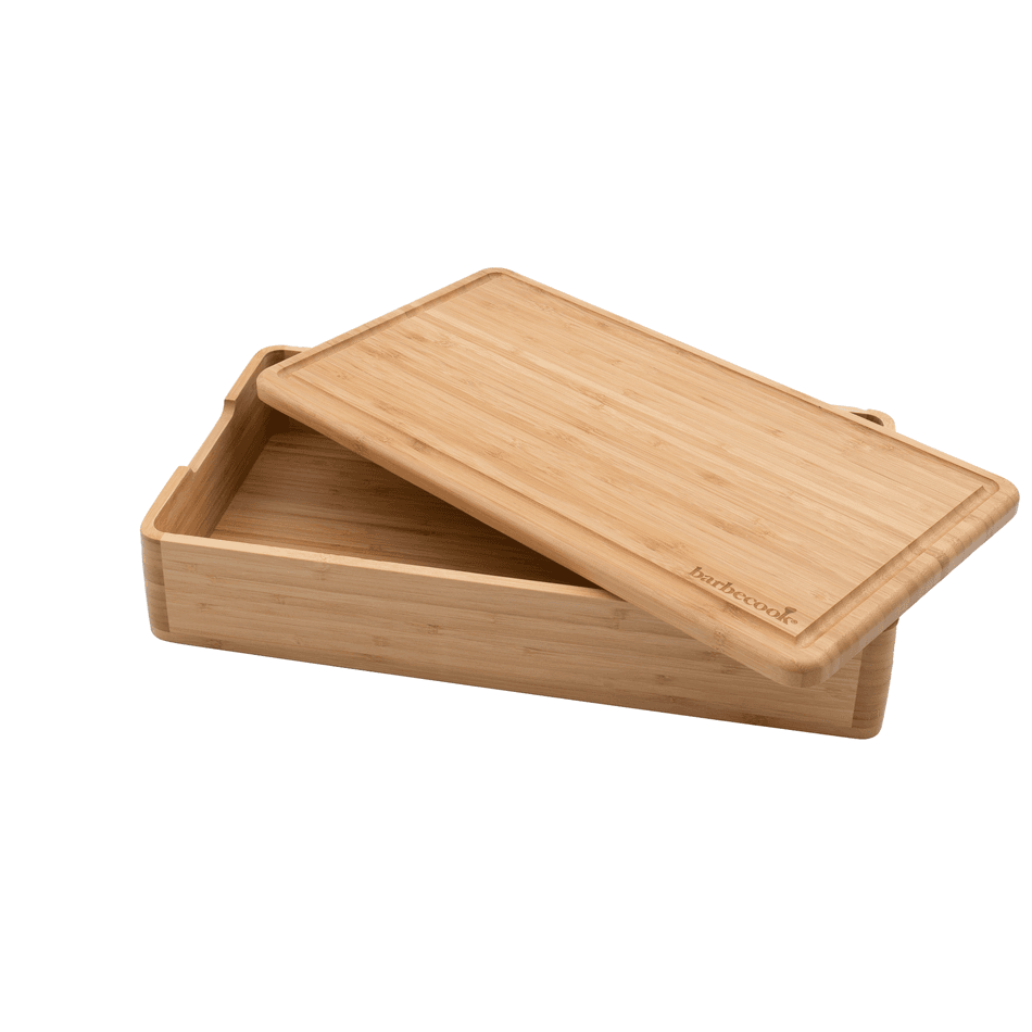 Bamboo box for barbecue tools FSC®
