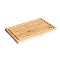 Snijplank uit bamboe met sapgeul 43x28x2cm FSC®