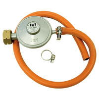 Gas regulator The Netherlands with hose 30mbar