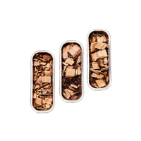 3 soorten rookchips eik, whisky & rode wijn